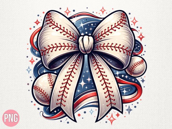 Download Coquette Baseball Bow Game Day PNG - Bow Collection