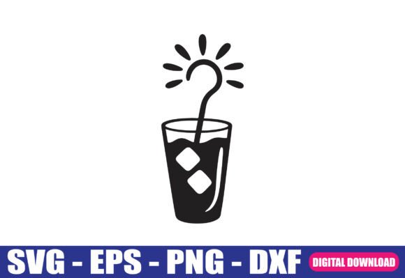Download Summer Beverage and Cold Drink Sun SVG - Summer beverage Collection