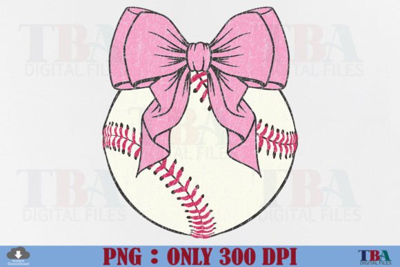Download Coquette Baseball Sublimation Pink Bow - Bow Collection