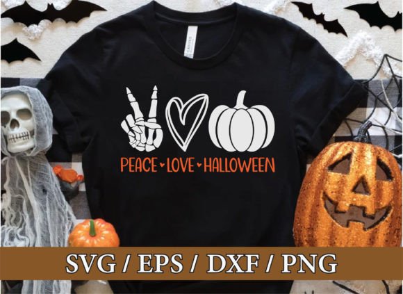Download Peace Love Halloween, Halloween Svg File - Halloween svg file Collection